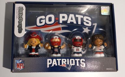 New Little People Collector Set 4 NFL PATRIOTS Official 