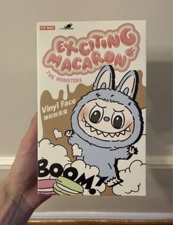 Popmart Labubu The Monsters Exciting Macaron Vinyl Plush Blind Box US AUTHENTIC
