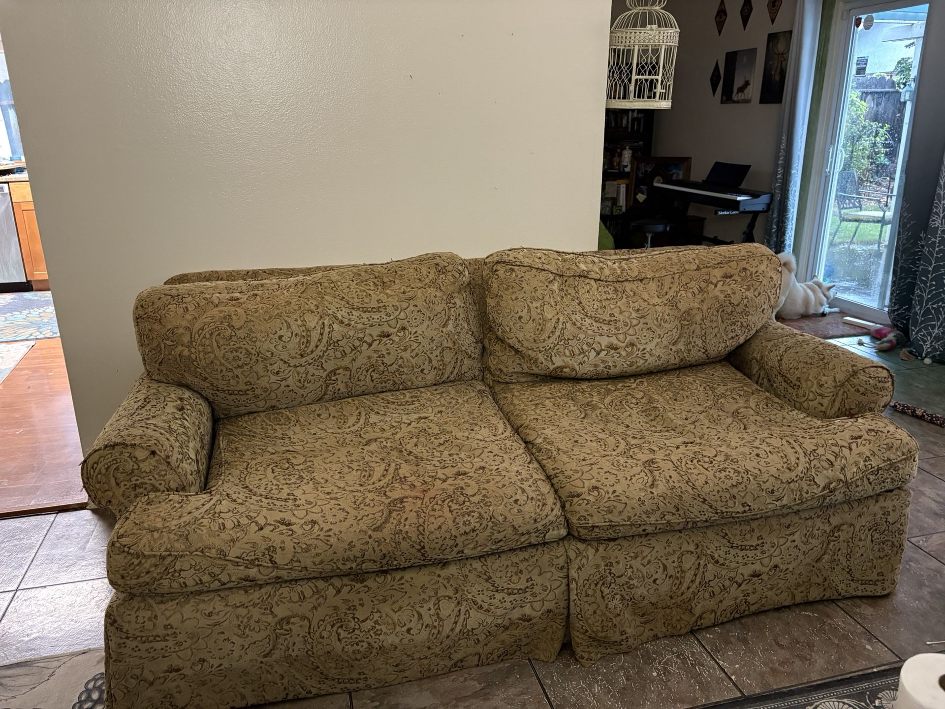 FREE gold couch