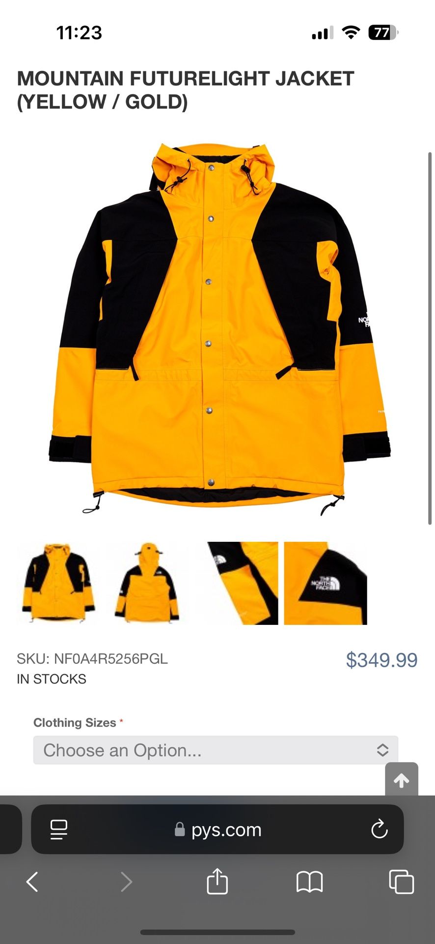 The north face Futurelight Jacket