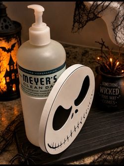 Mrs. Meyer's Clean Day Soap with Jack Skellington Holder