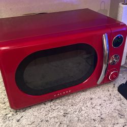 Red Microwave 