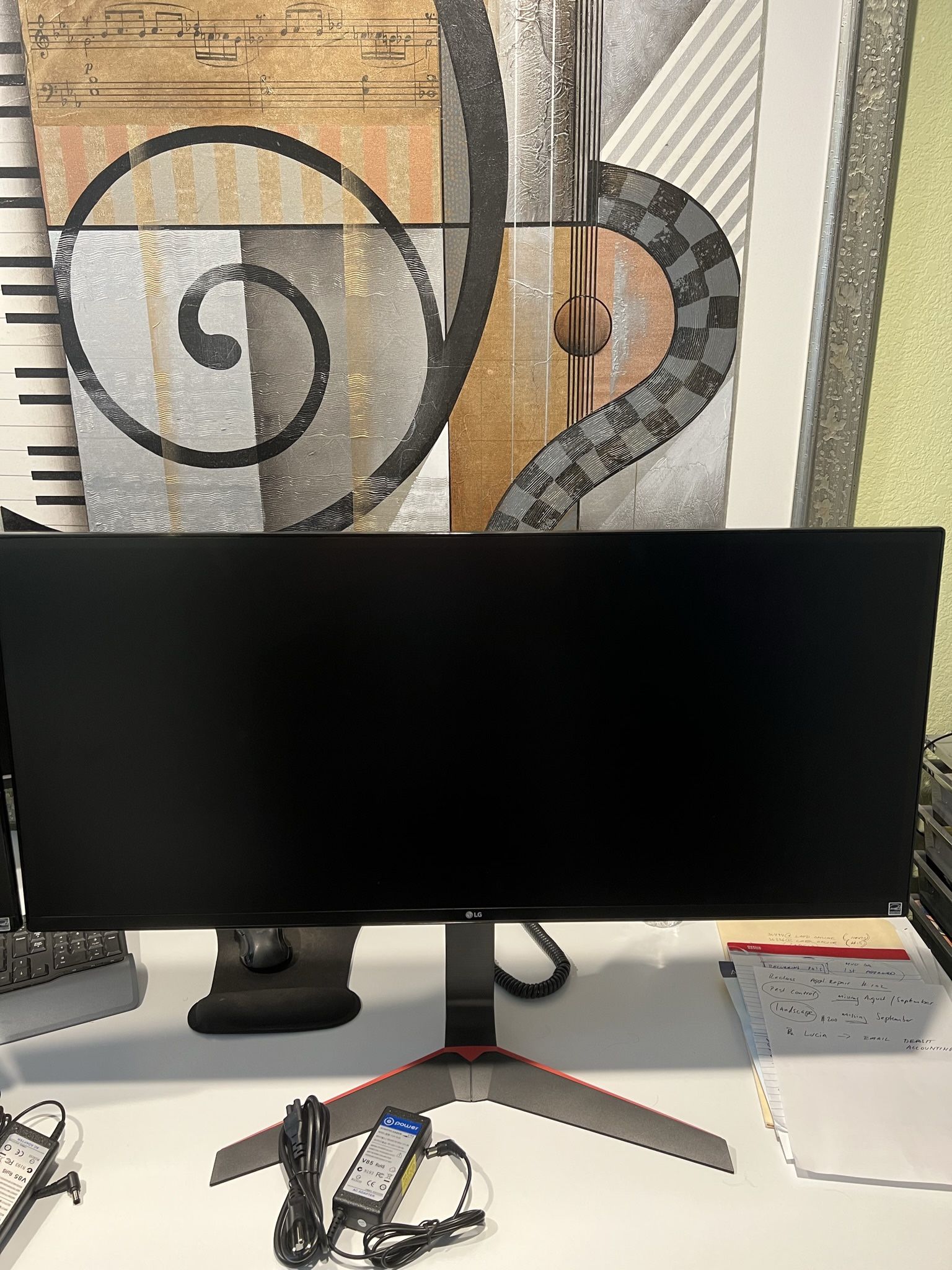 34 Inch LG Widescreen Gaming Monitor