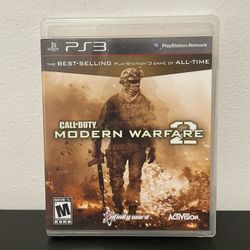 Call of Duty Modern Warfare 2 PS3 PlayStation 3 CIB Video Game Sony 2009