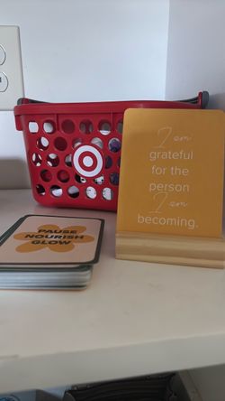 Pause Nourish Glow Affirmation Card Deck