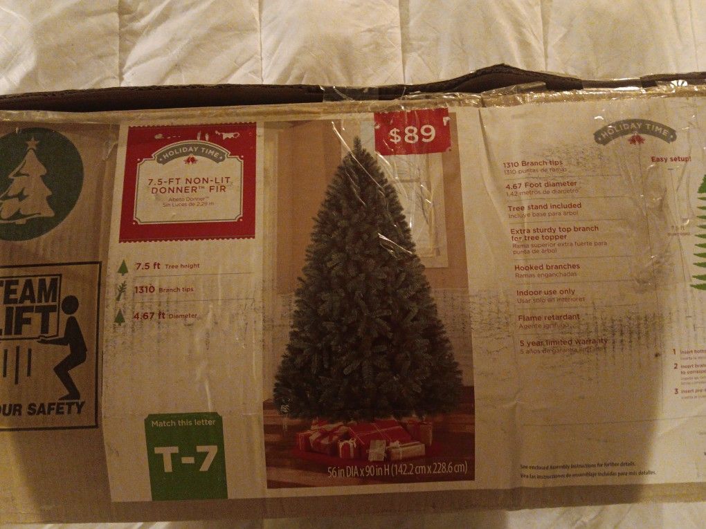 Christmas Tree And Lights 