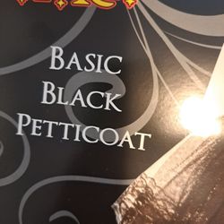 Basic Black Petticoat