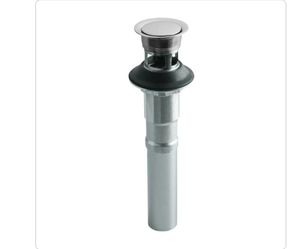 Kohler brass pop-up clicker drain