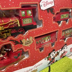 Mickey Mouse Christmas Train Set