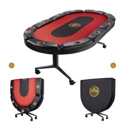 Triton 10 Player Poker Table 