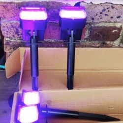 Solar Powered Fluorescent Walkway Lights Very Bright