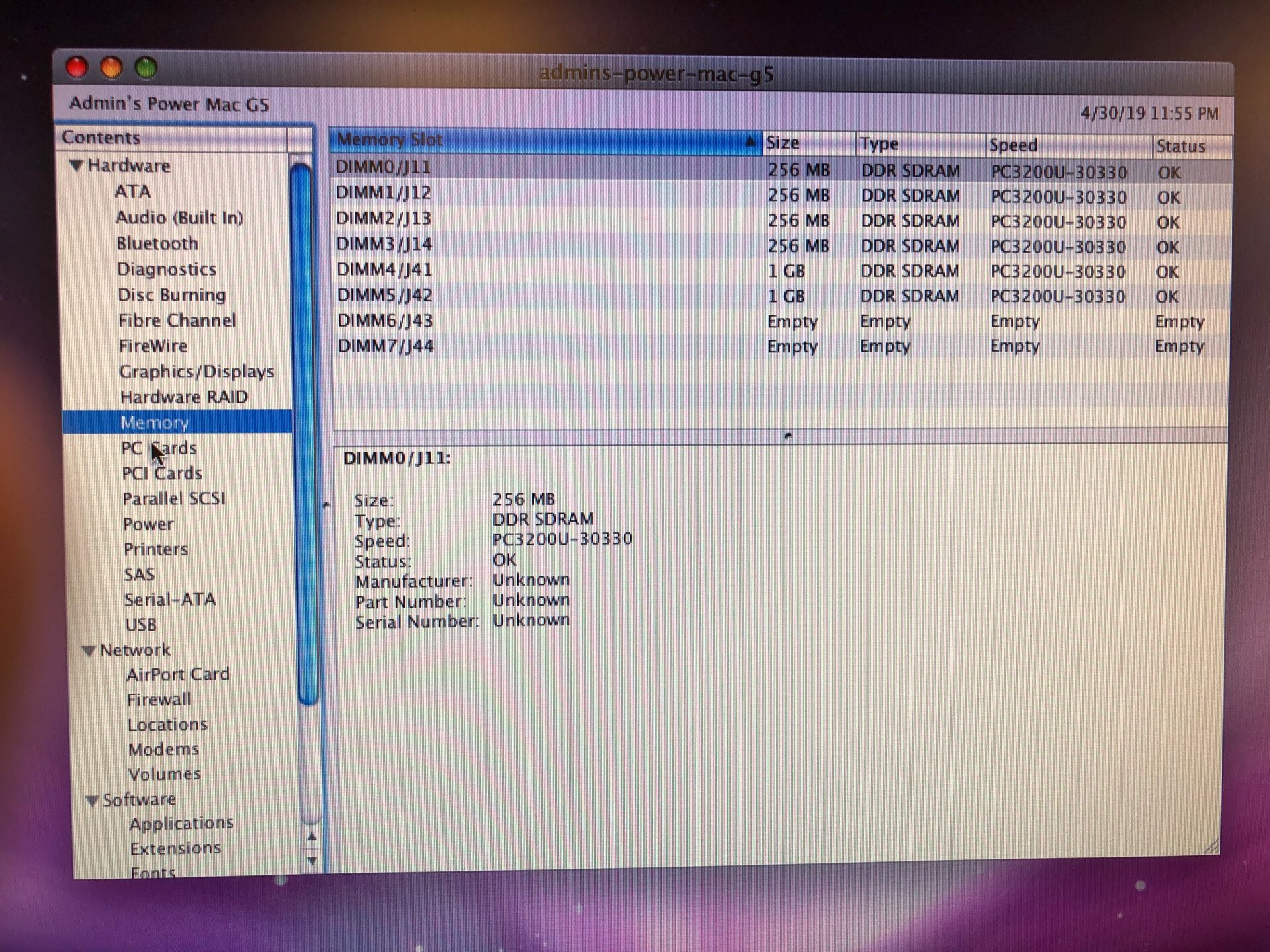 Mac G5 Tower OS X 5.9 Reload 750Gb HD 3Gb Memory Dual CPUs (2 CPUs) See Pics No Questions No Offers No Deals No Shipping No Support Cash & Carry