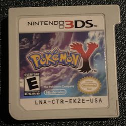 Nintendo 3DS Game: Pokémon Y