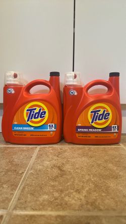 Tide detergent 125 oz: 2 for $33