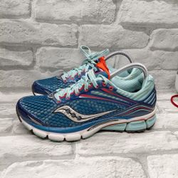 Saucony Ride 9 Women's Size 8 Running Shoes Athletic Trainers Sneakers Blue