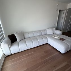 New White Sectional 