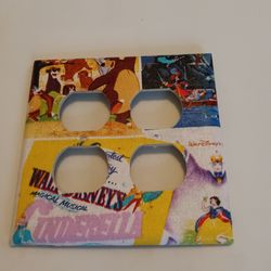 Disney Recepticle cover plate
