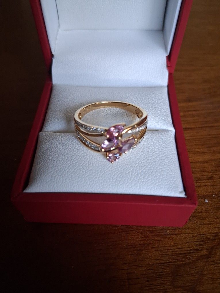 14k Gold Promise Ring