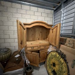 Wooden Armoire 
