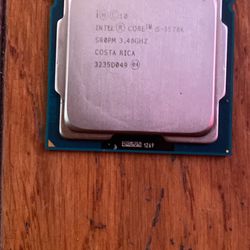 intel core i5 3570k 3.40GHZ  cpu
