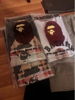 Bape, amiri, essentials short and more lmk 📲📲