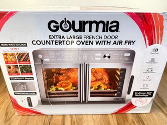 Gourmia extra large French door countertop oven with air fryer BNIB