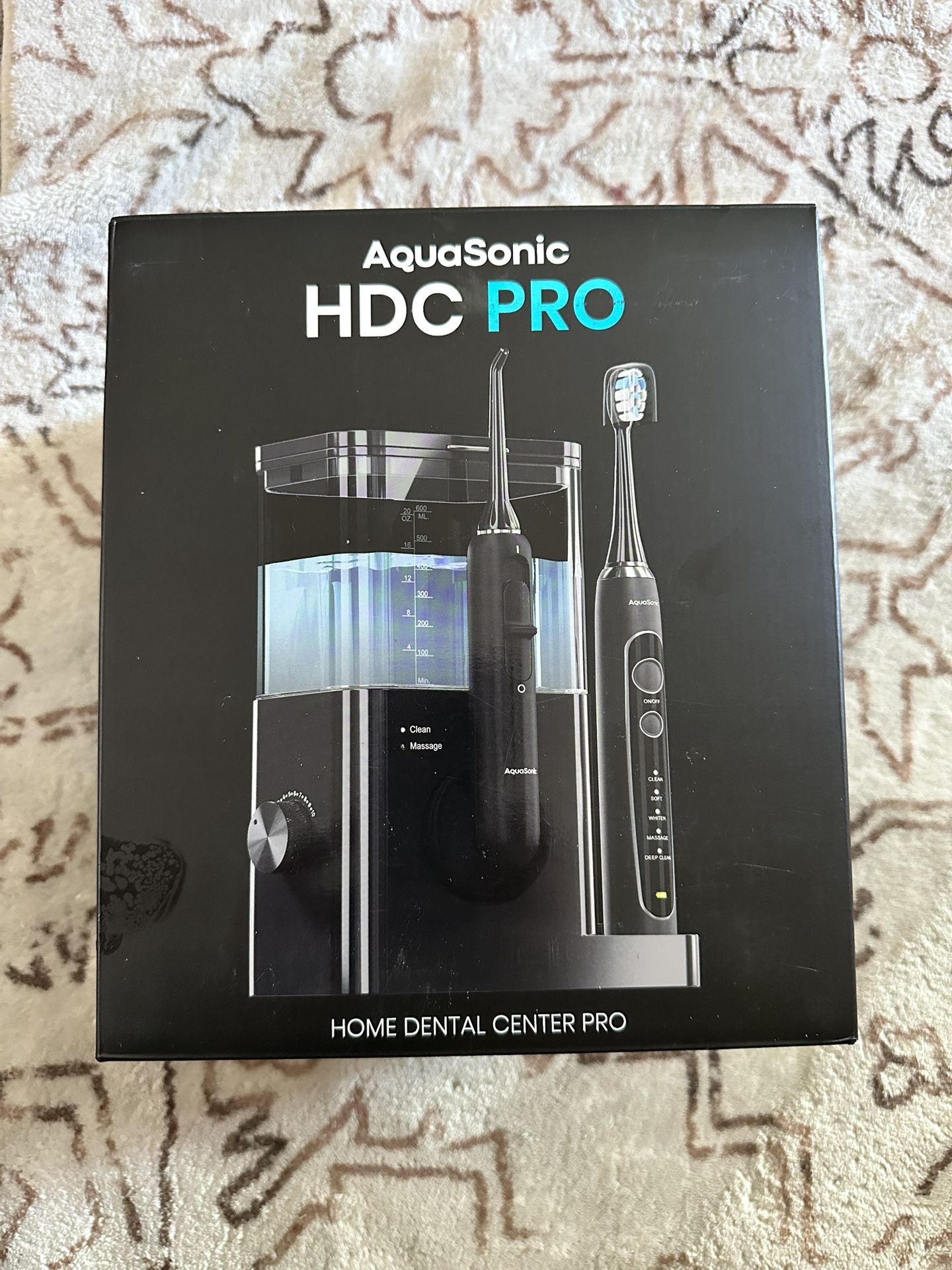 AquaSonic Home Dental Center PRO - Brushing & Flossing Made