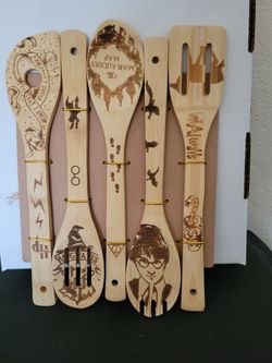 Harry Potter Magic Wooden Utensil Set