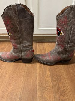Women’s Size 9 Az Cardinals Boots