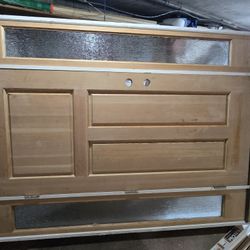 Woodgrain Exterior Door