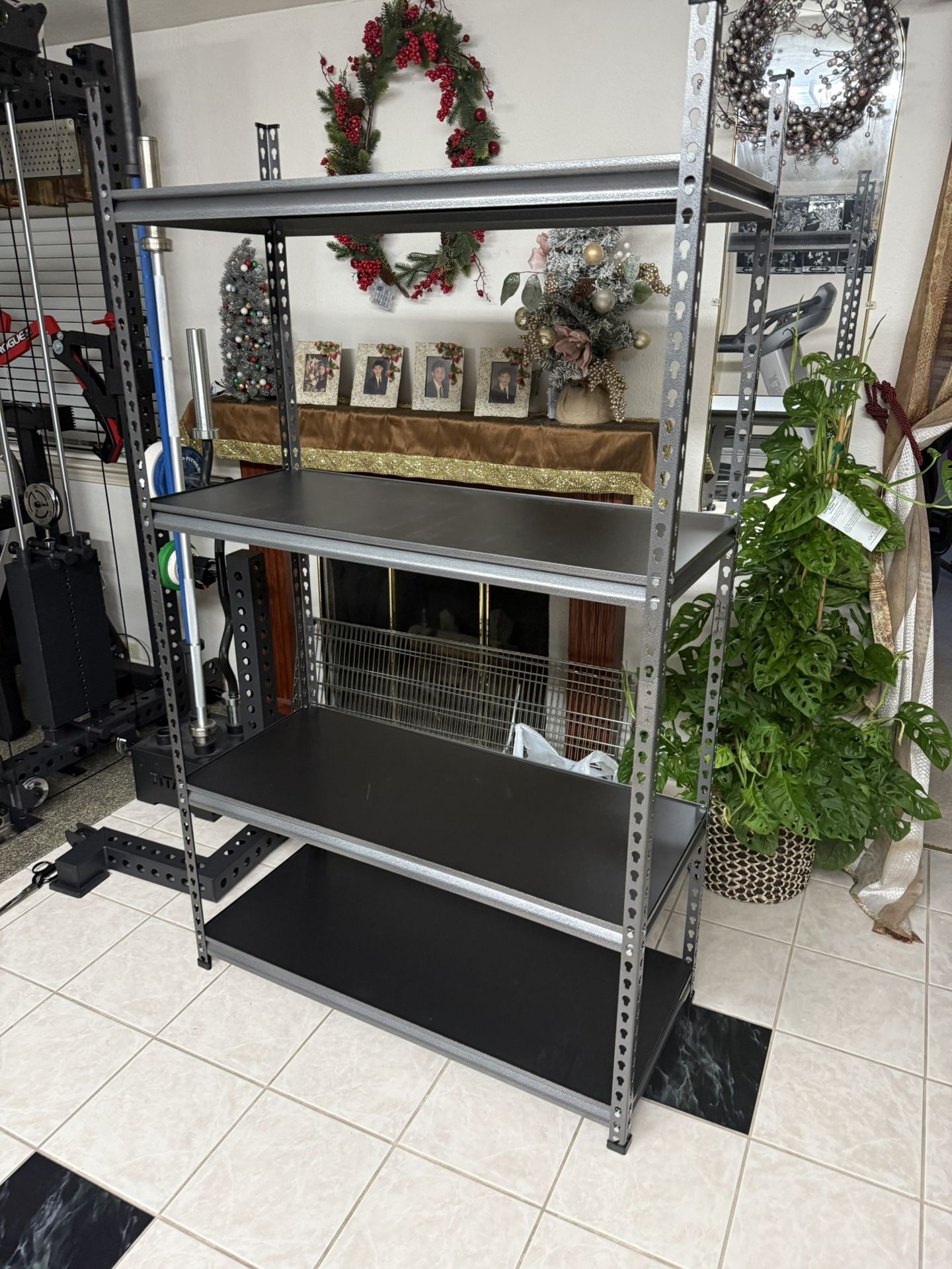 HDX 5 Tier Rack Steel Frame