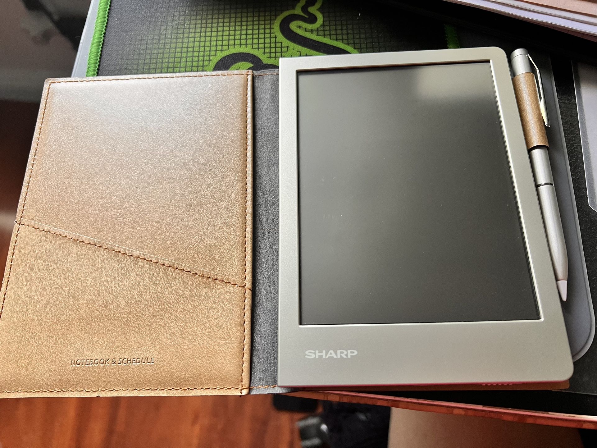 New]Sharp electronic Note brown system WG-S30-T/black system Sharp
