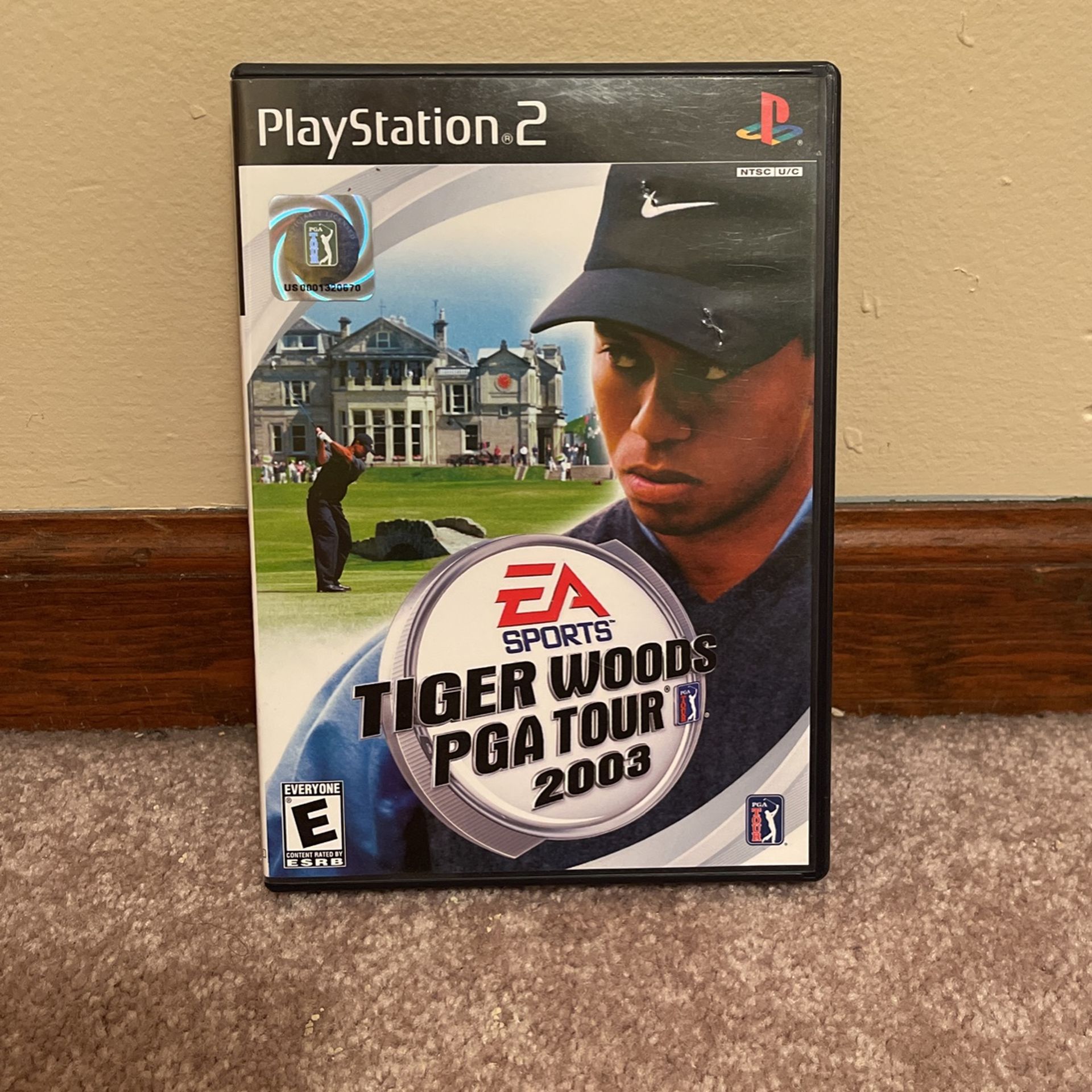 TIGER WOODS PGA TOUR 2003 ORIGINAL PS2 GAME