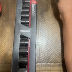 New Icon 3/8 Standard Impact Socket Set 