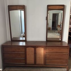 Vintage Mid Century Lane Rhythm Mirrors 