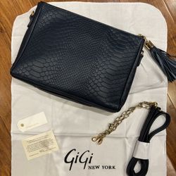 NEW Gigi All In One Crossbody Navy & Gold