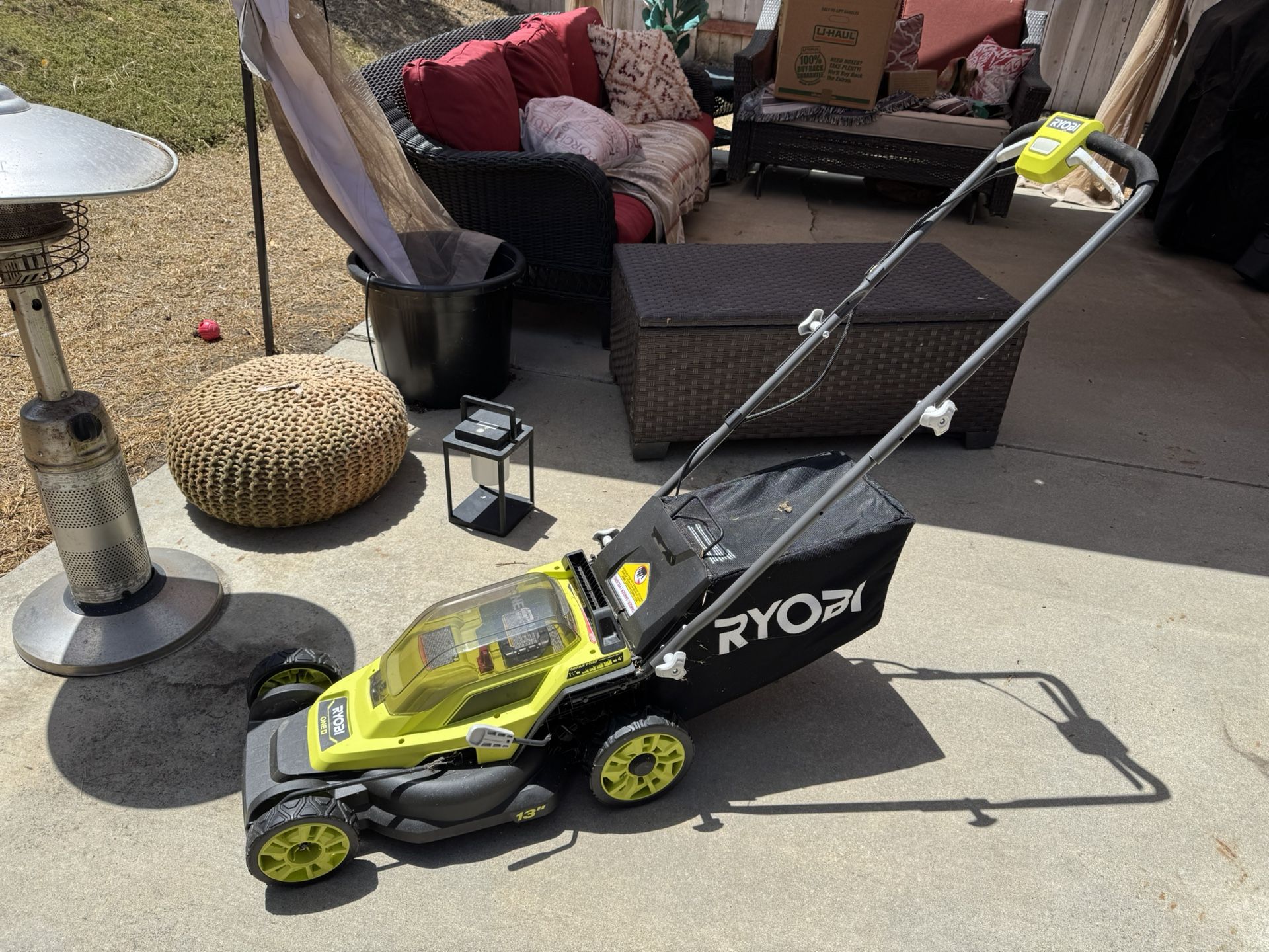 Ryobi 18 Volt Lawn Mower