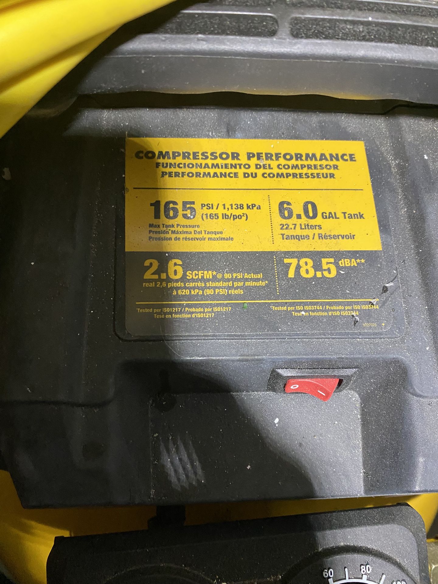 New DeWalt Air Compressor And Accessories