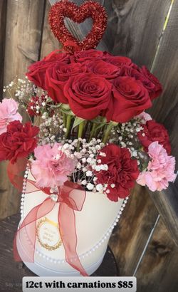 Valentines Day Natural Flowers