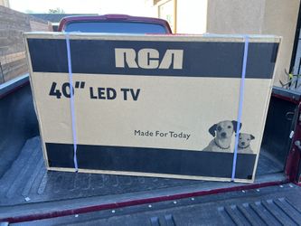 RCA 40” LED tv brand new asking $125 