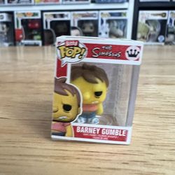 BITTY Barney Gumble 1” Funko Pop Simpsons Animation TV Television Show Disney FOX