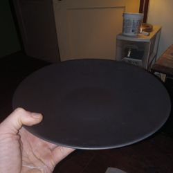 Black Ceramic Plates From  HOME Thailand 