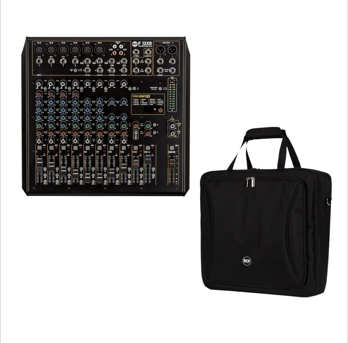 12 Channel Rcf Mixer With Bag