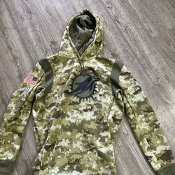 Miami dolphins salute to service hoodie