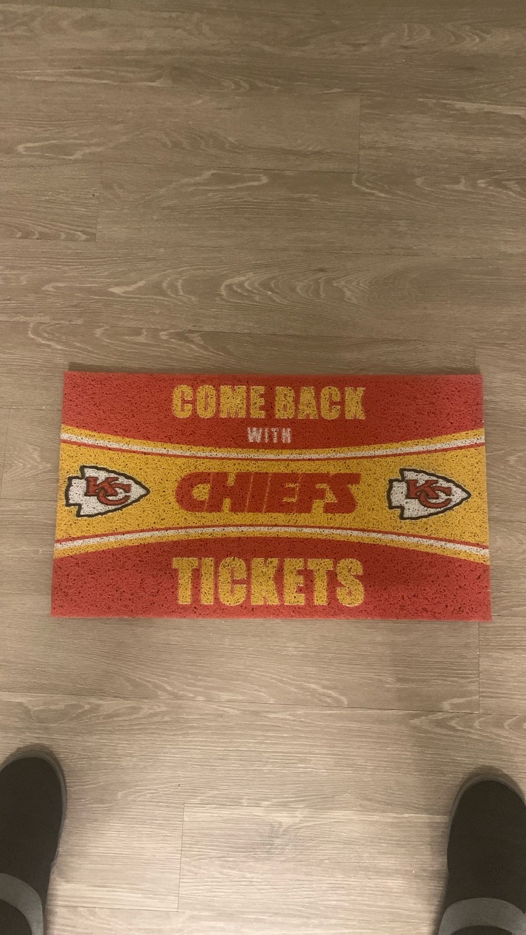 Kansas City Chiefs Doormat