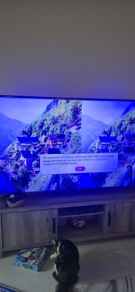 LG 82" TV