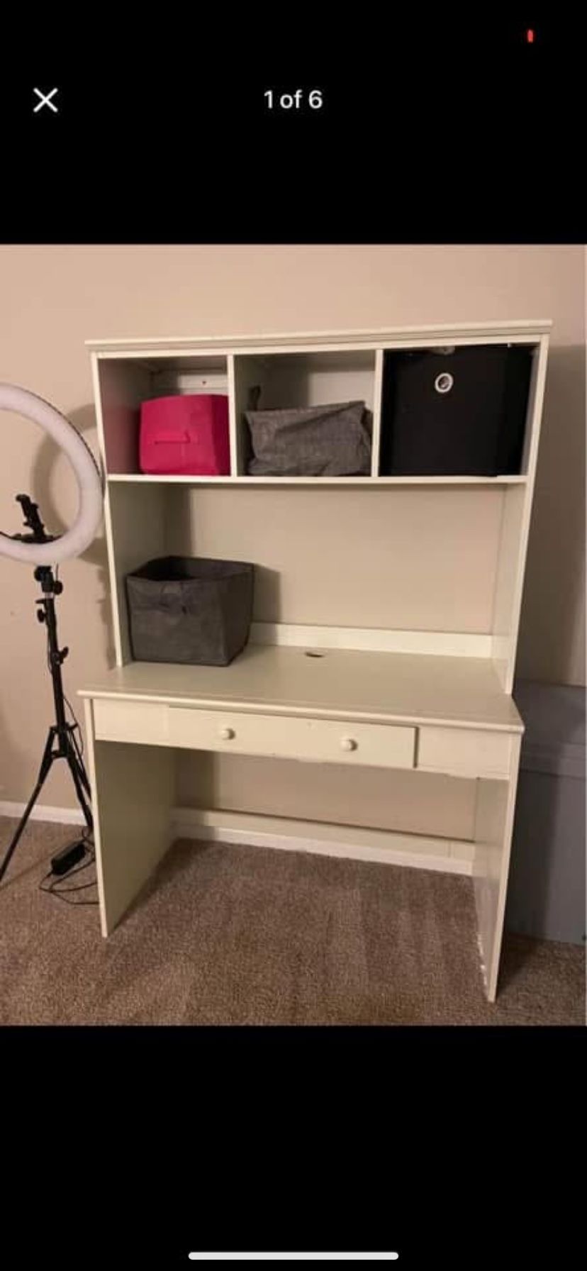 White Desk