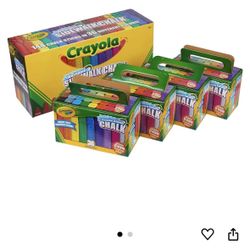 144ct Washable Sidewalk Chalk