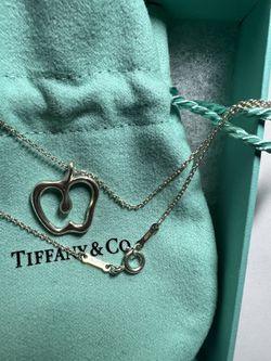 Tiffany apple necklace 
