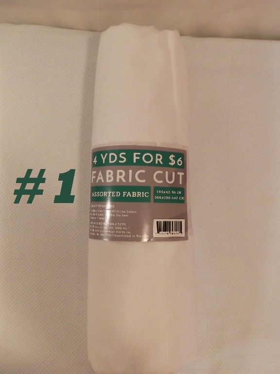 4-Yard Walmart Fabric Bundles – ONLY $6 Each!